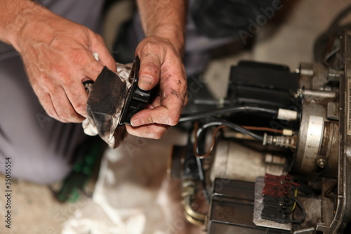 chaudière au fioul, entretien