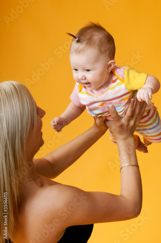 Mother and baby