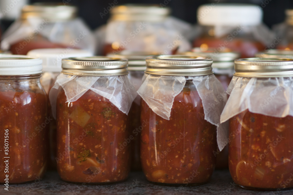 Spaghetti sauce pots Spaghetti sauce pots