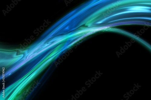 Abstract eco wave background design with space for your text