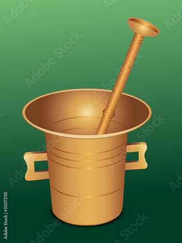 Messing Mörser