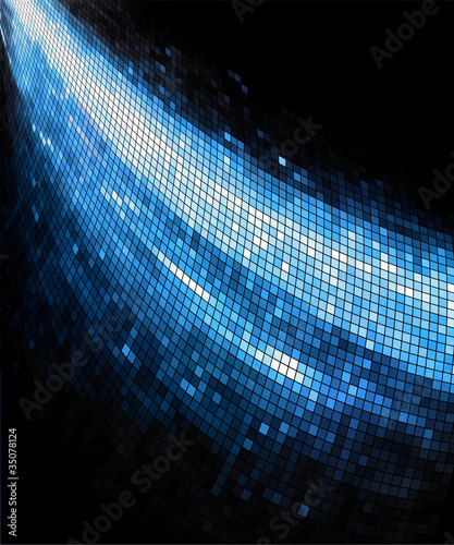 Vector geometric tech background.