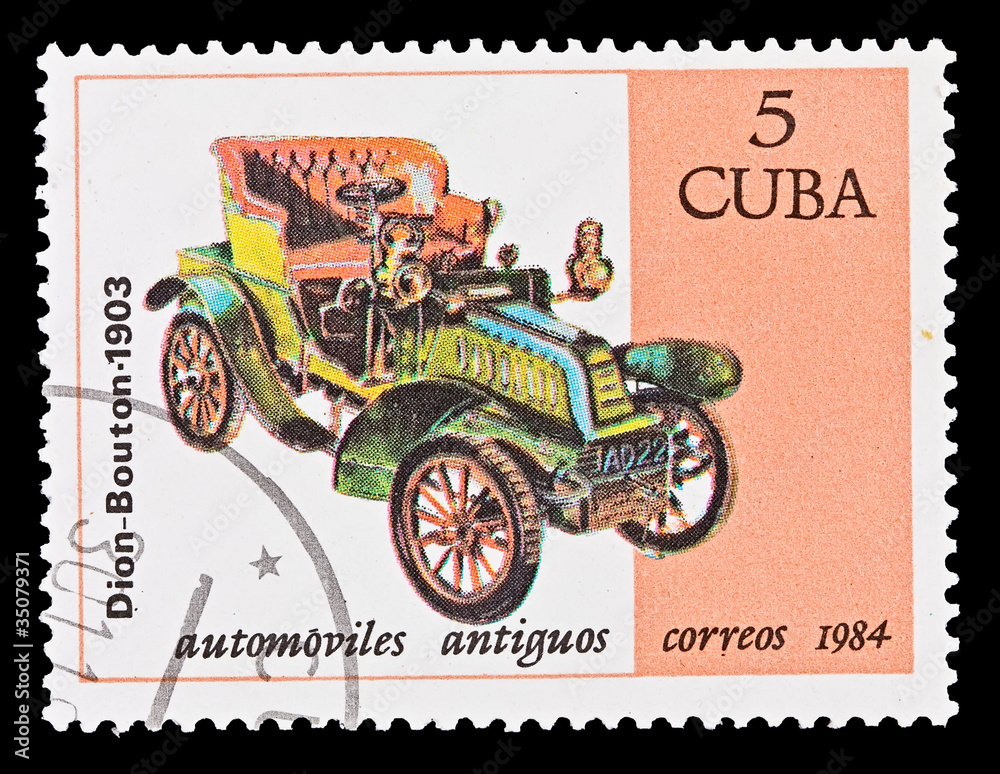 CUBA - CIRCA 1984:  old car,  Dion Bouton 1903, circa 1984