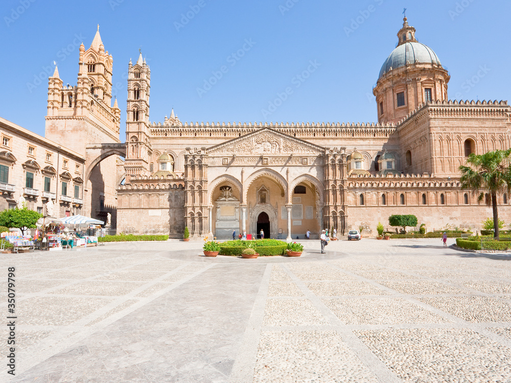 Cathedral of Palermo -ancient palace in Palermo, Sicily