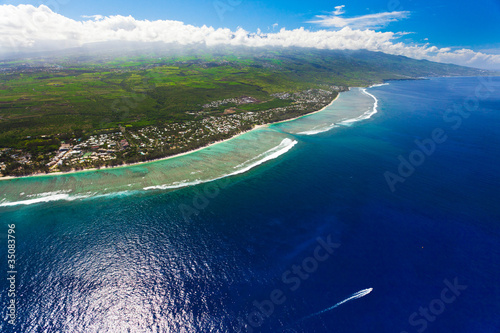 Quadro em tela ile de la Réunion