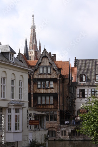 Façade à Bruges © cgibart