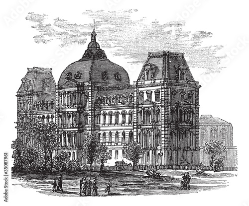 Old St. Louis County Courthouse or Old Courthouse in St. Louis M