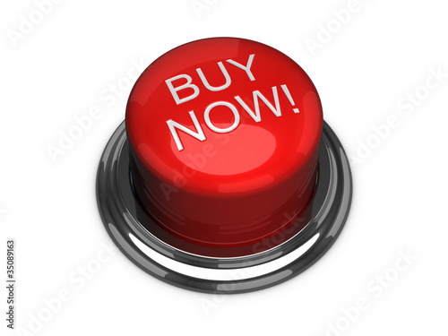Buy Now button. Isolated on the white background