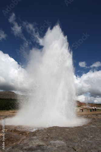 Geyser in Iceland - Strokkur