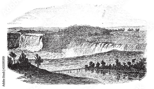Niagara Falls in Toronto, Ontario, Canada and Buffalo, New York,