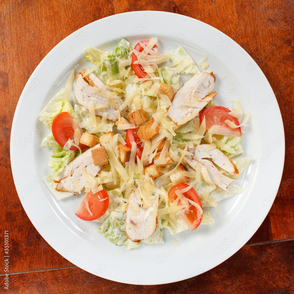 Caeser Salad with chicken fillet