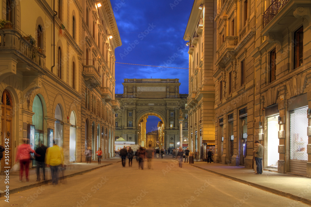 Street in Florence, Italy