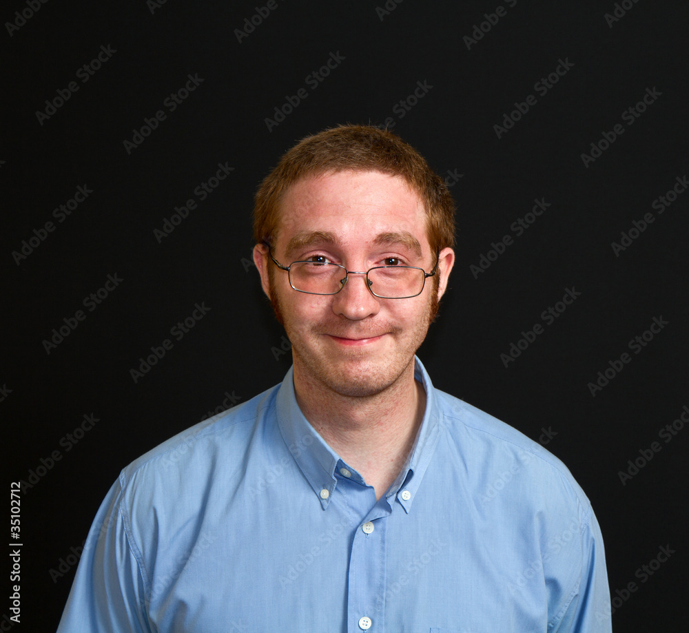 Obraz premium ritratto di uomo buffo