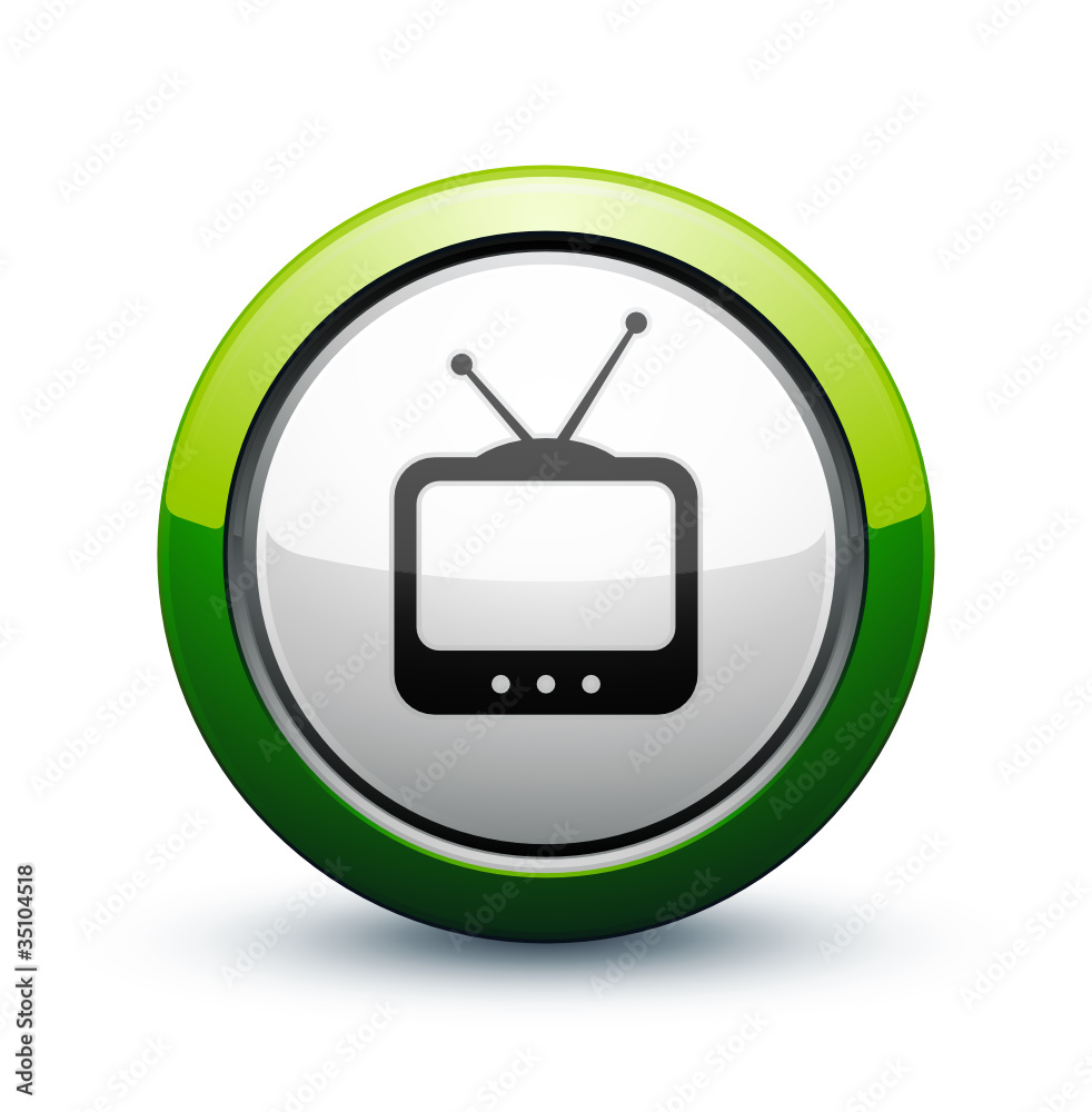 icône télévision icône télévision