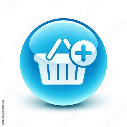 icône panier achat / shopping cart icon