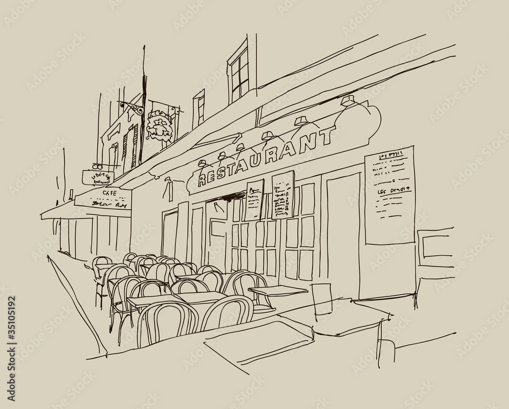 Obraz premium Old city