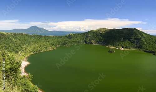Fotografija taal volcano carter tagaytay philippines