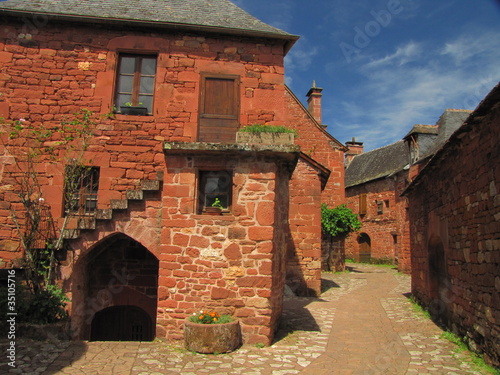 Village de Collonges-la-Rouge ; Limousin ; Quercy ; Périgord photo