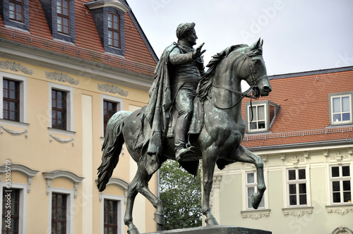 Weimar Herzog Carl August Denkmal