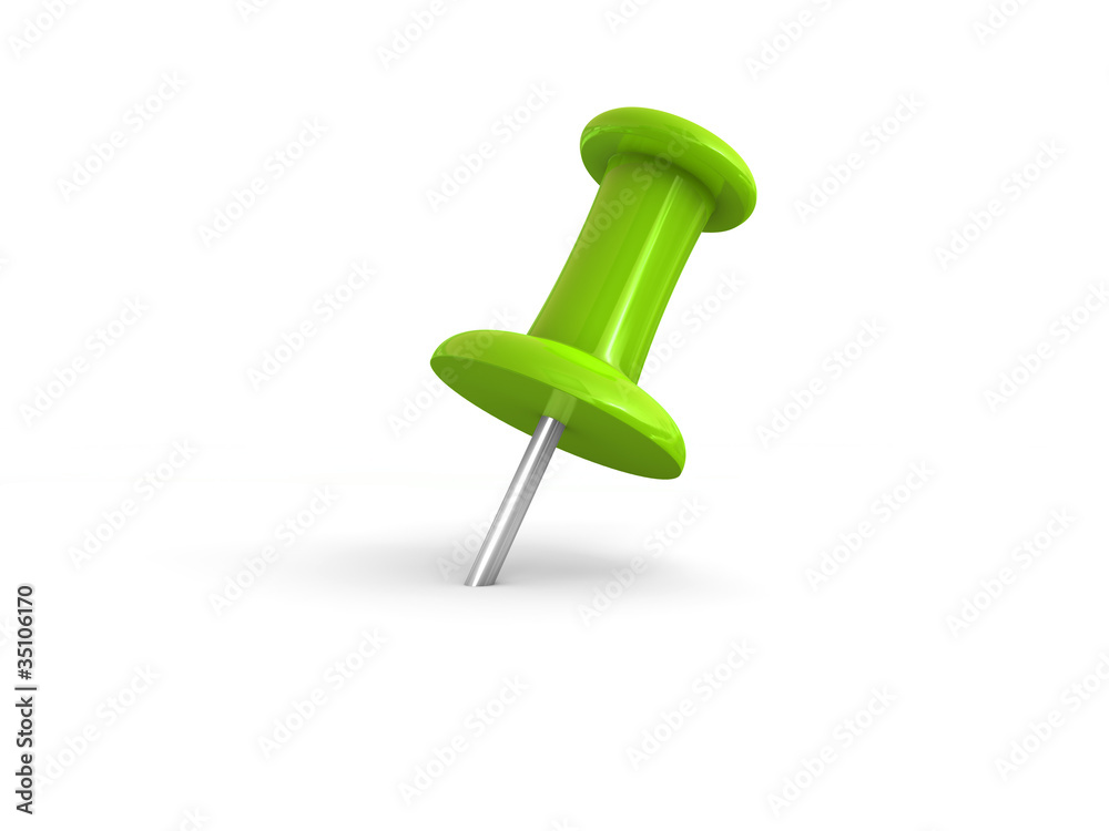 push pin isolated on white background push pin isolated on white background