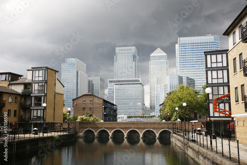 Canary Wharf Skyline photo
