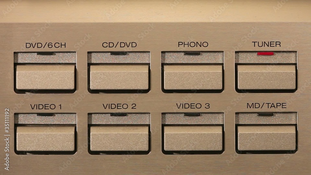 Amplifier buttons Amplifier buttons