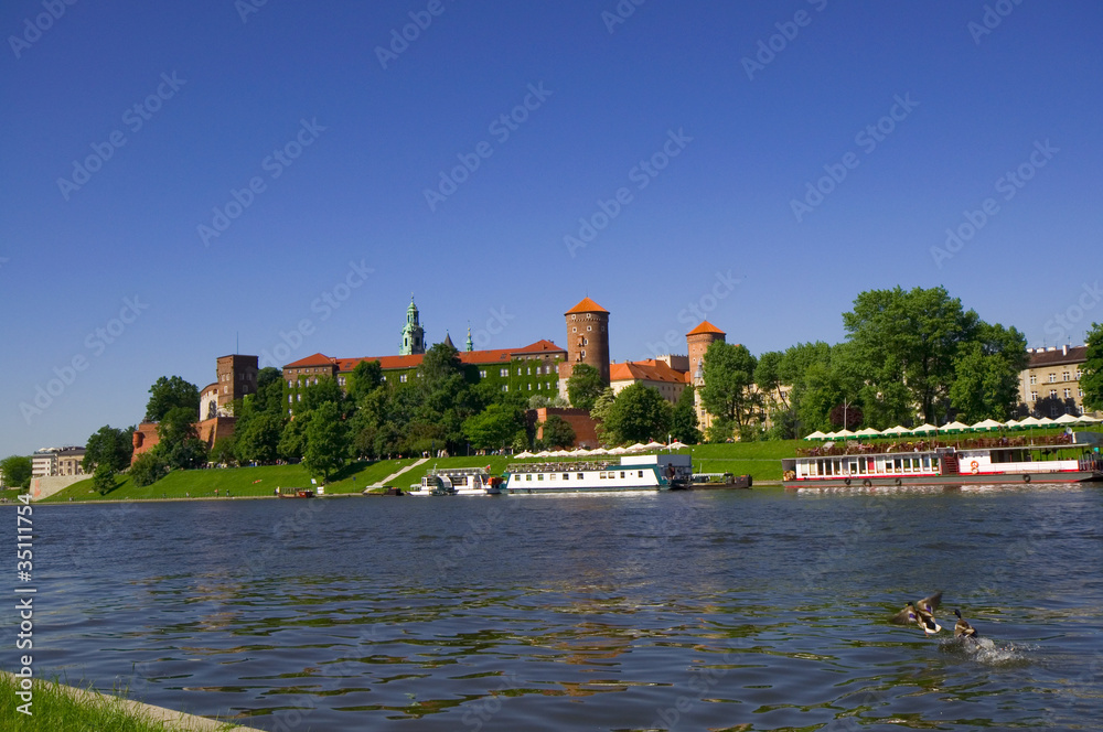 Obraz premium Wawel - Krakau - Polen