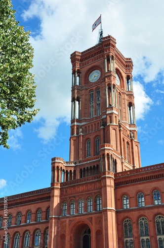 Rotes Rathaus in Berlin photo