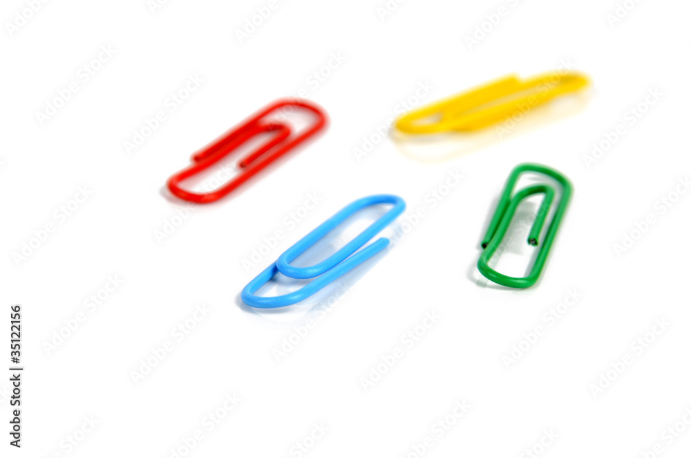 Obraz premium Paper clips
