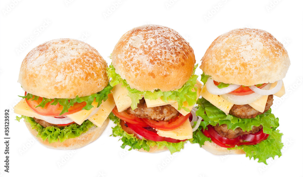 Big hamburgers