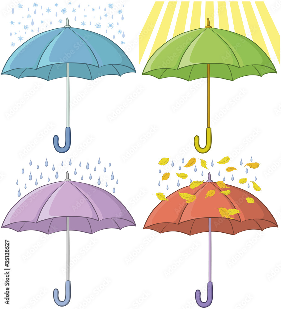 Umbrellas, set
