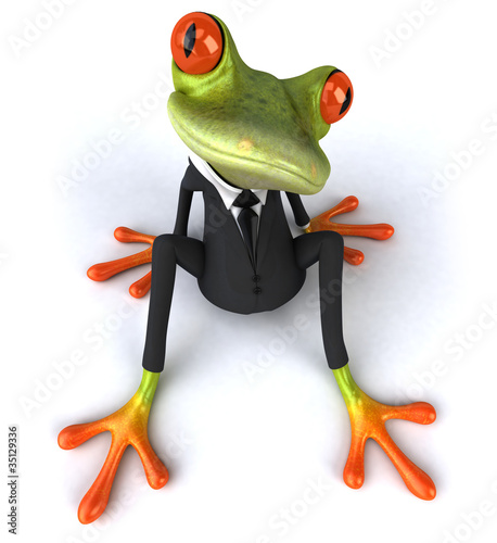 Business frog