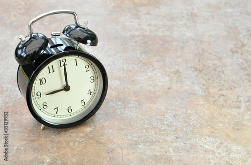 Vintage alarm clock