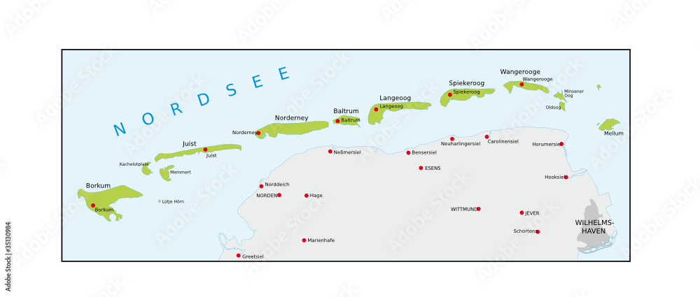 Ostfriesische Inseln Ostfriesische Inseln