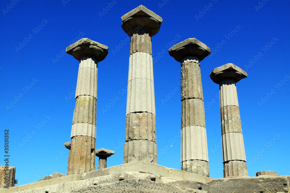 Ruined Athena Temple in Assos