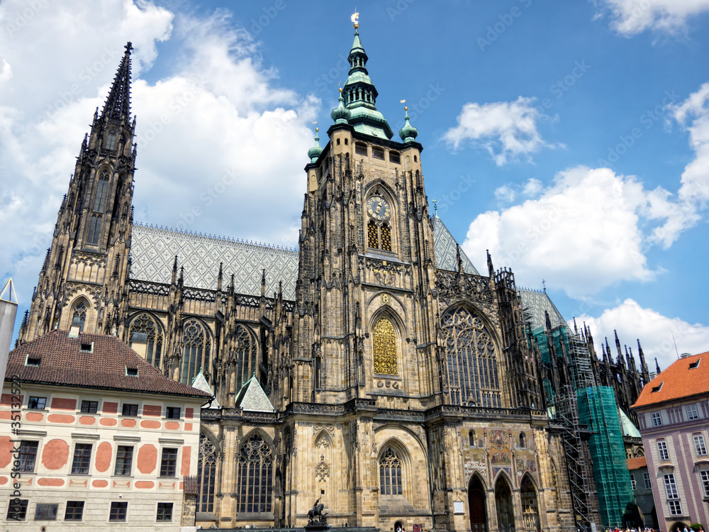 St. Vitus cathedral. Prague