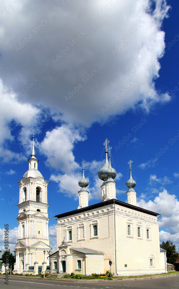 Smolensk church (1696-1706) in Suzdal, Russia