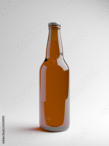 Brown Beer bottle