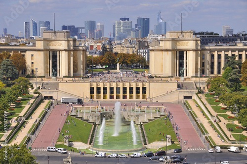 Palais de Chaillot - Trocadero in Paris