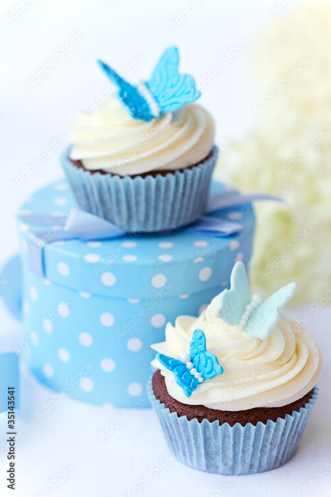 Butterfly cupcakes Butterfly cupcakes