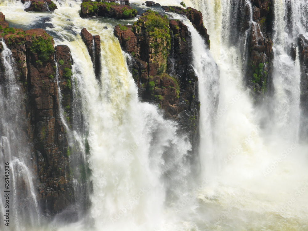 Foz du Iguacu, waterfall, Wasserfall