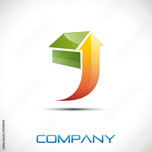 Logo Home to success # Vector