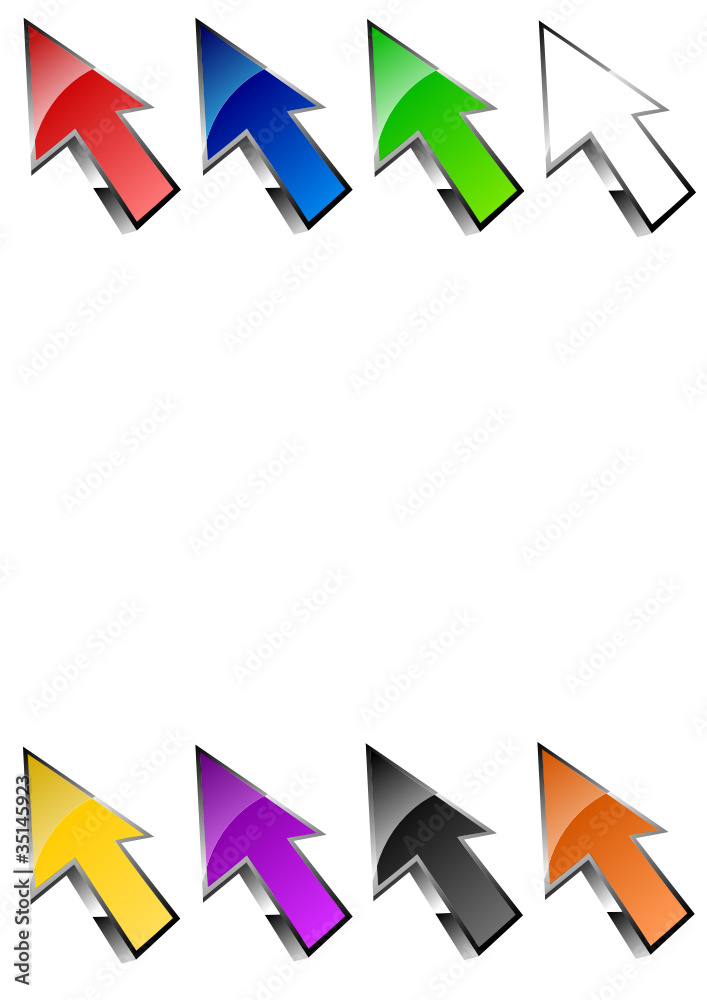 Colored arrows Colored arrows