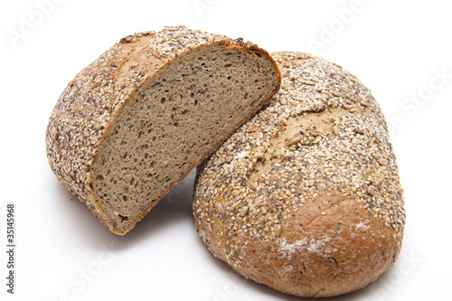 Mehrkornbrot geschnitten