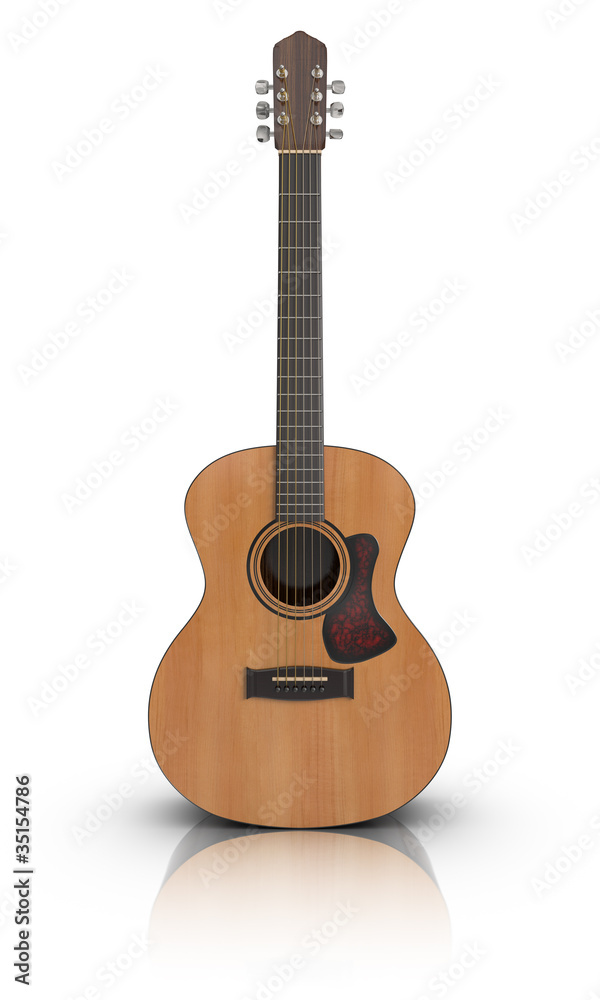 Naklejka premium Acoustic Guitar