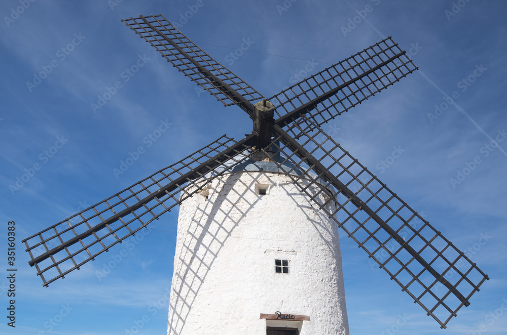 windmill in Consuegra, Spain