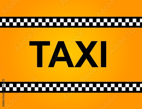 TAXI Sign
