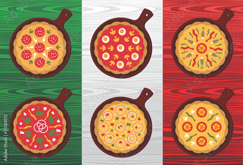 Italian pizza flavors