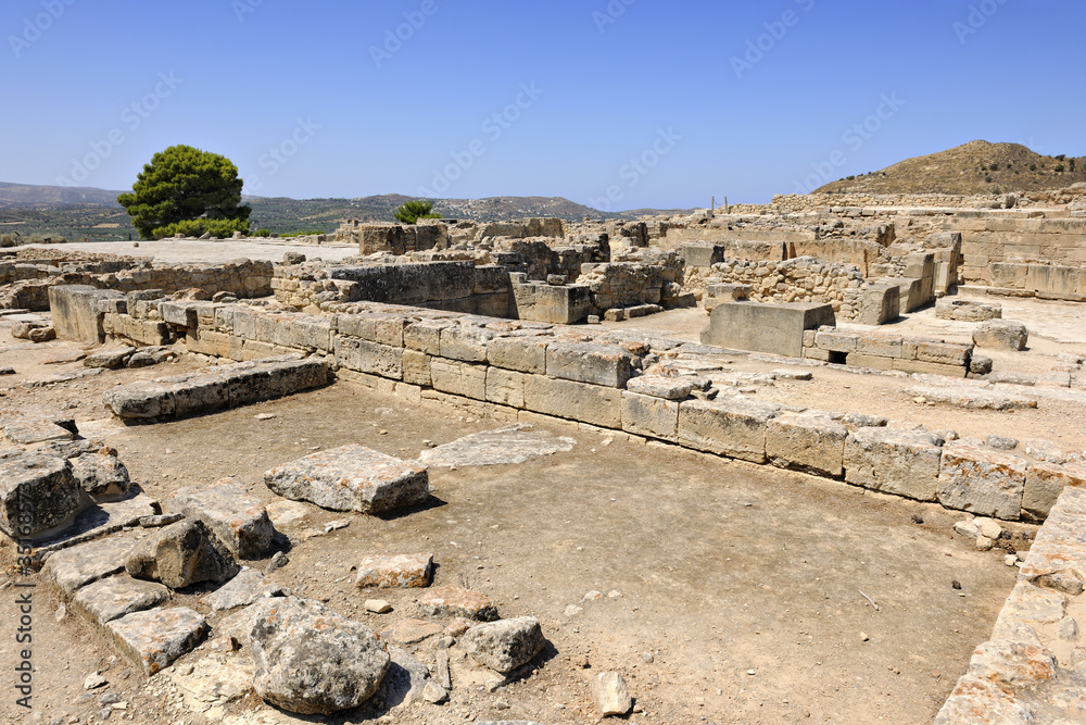 Ruins of the Minoan Palace of Phaistos