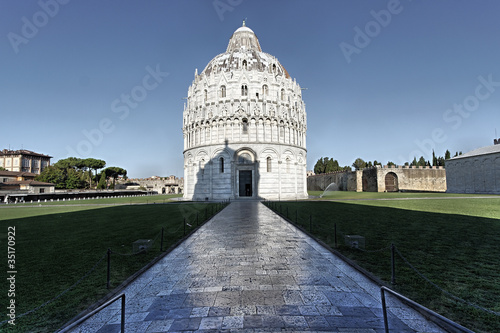 Baptistery Piazza dei Miracoli Pisa